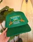 Protect Your Peace Hat - Forest Green